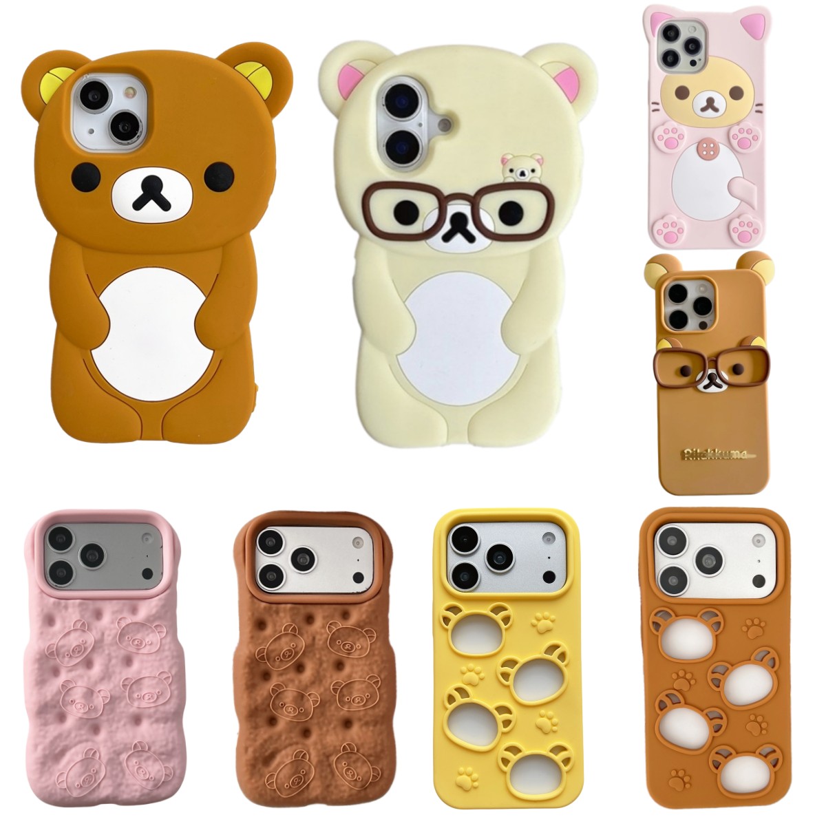 Phone Cases Cute Iphone 13 - So Cute 3D Cartoon Teddy Bear