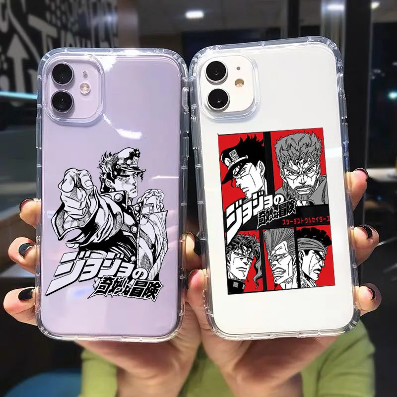 Phone Cases Jjk - JAMULAR JoJos Bizarre Adventure Clear Phone