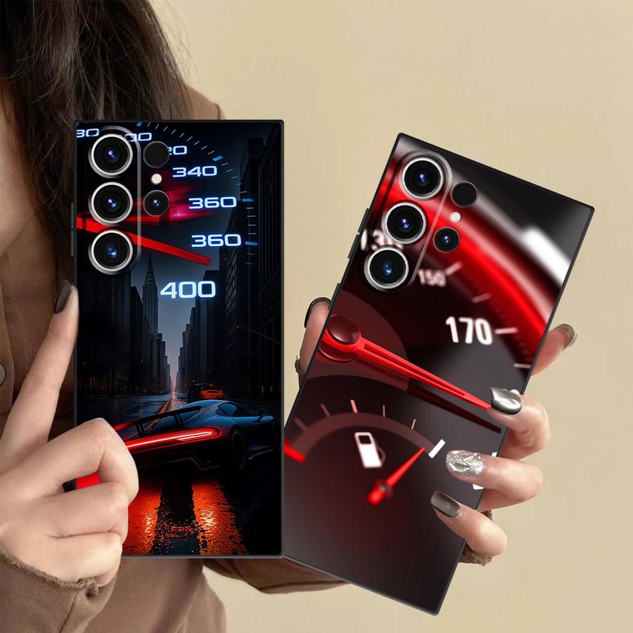 Phone Cases Galaxy S26 Ultra - Red Car Gauge Case for Samsung