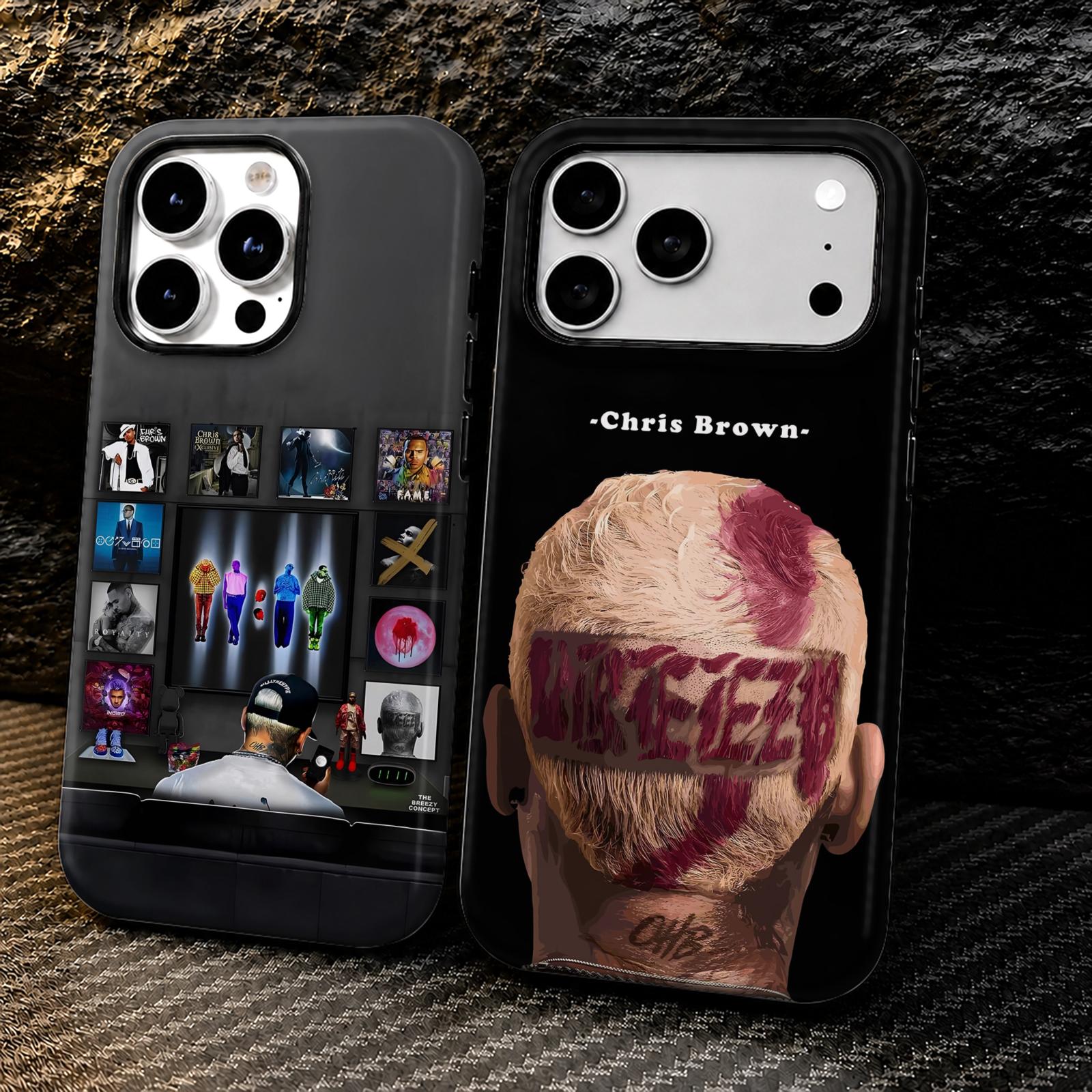 Phone Cases Iphone 17 - Rap C-Chris B-Brown Phone Case For