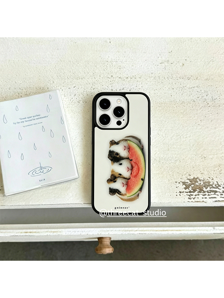 Korean Ins Guinea Pig Eat Wate - Phone Cases Korean review and price