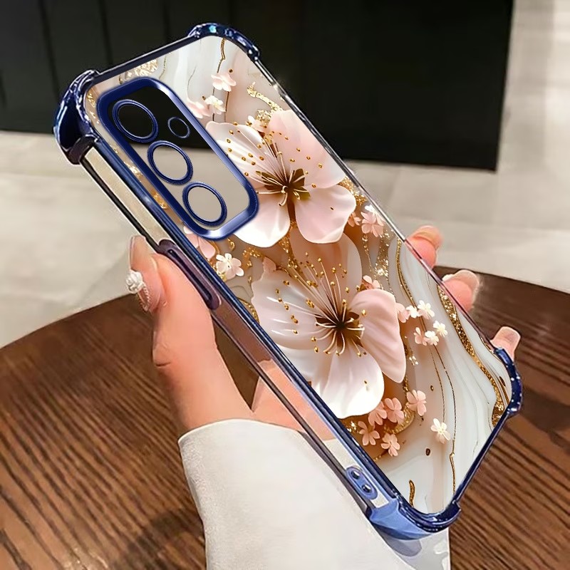 Electroplated Flower Clear Pho - Phone Cases Galaxy S26 Ultra review and price