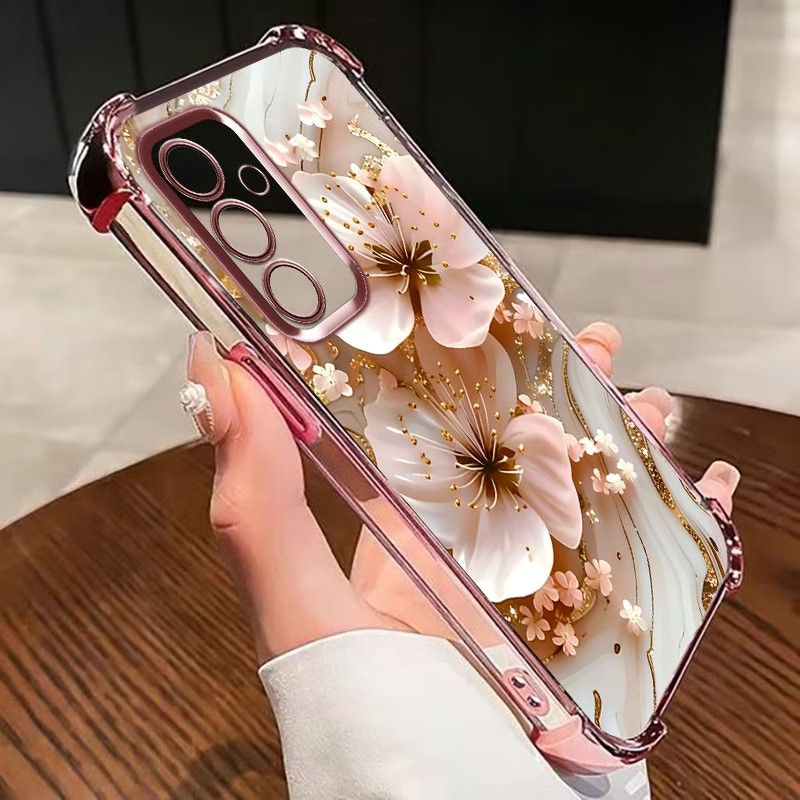 Electroplated Flower Clear Pho - Phone Cases Galaxy S26 Ultra review and price
