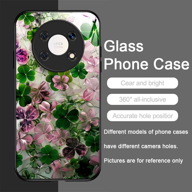 Luxurious Green Four-leaf Clov - Phone Cases Green review and price
