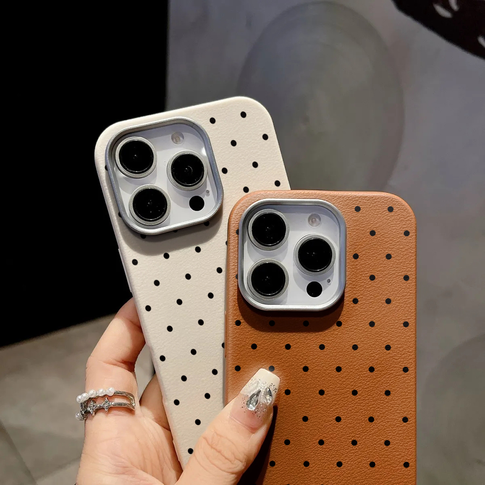 Korean INS Cute Polka Dot Phon - Phone Cases Korean review and price