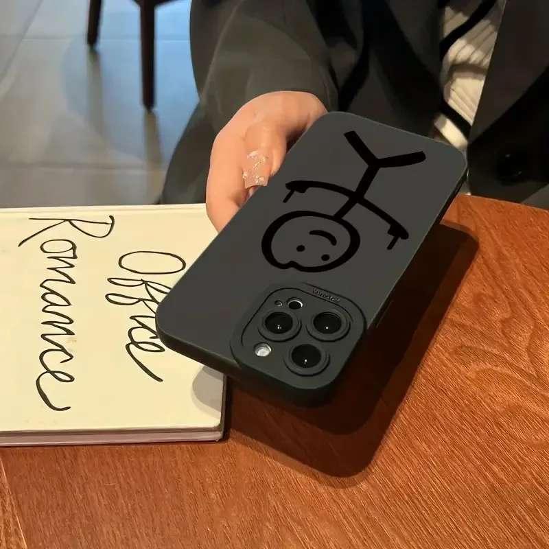 Cute Cartoon Matchman Matte Si - Phone Cases Cute Iphone 13 review and price