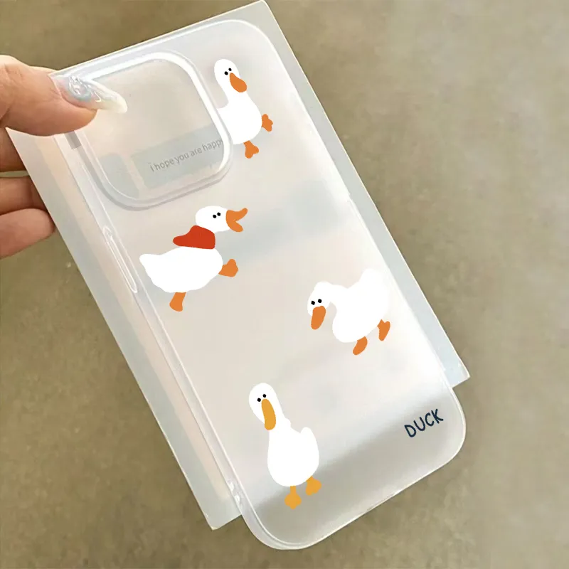 Super Cute Duck Quack Matte Tr - Phone Cases Cute Iphone 13 review and price