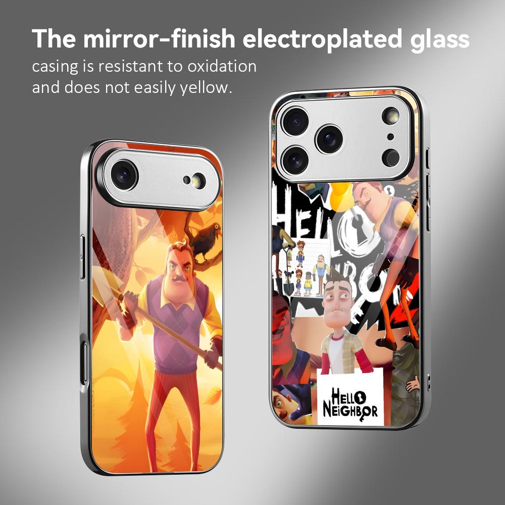 Game H-Hello Neighbor Phone Ca - Phone Cases Metal review and price