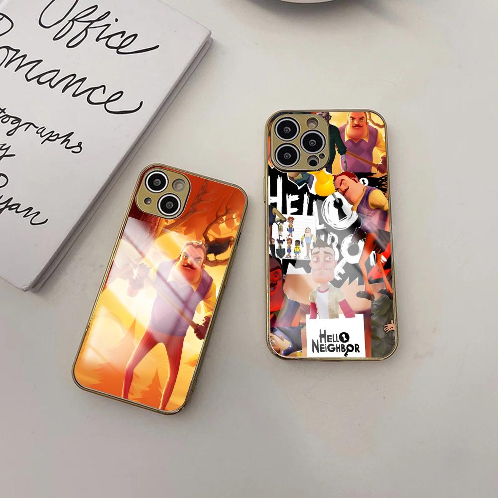 Game H-Hello Neighbor Phone Ca - Phone Cases Metal review and price