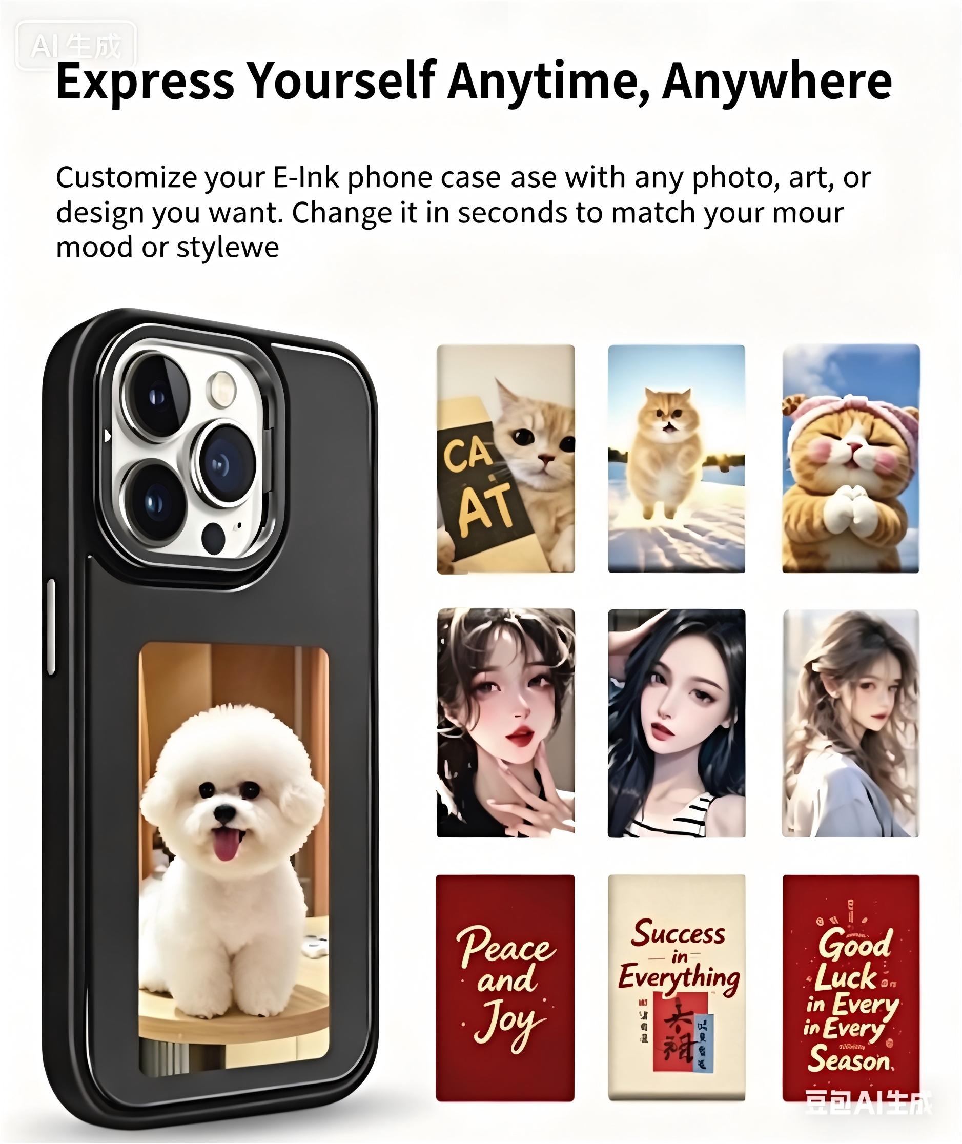 NFC Smart E-ink Phone Case DIY - Phone Cases Customized review and price