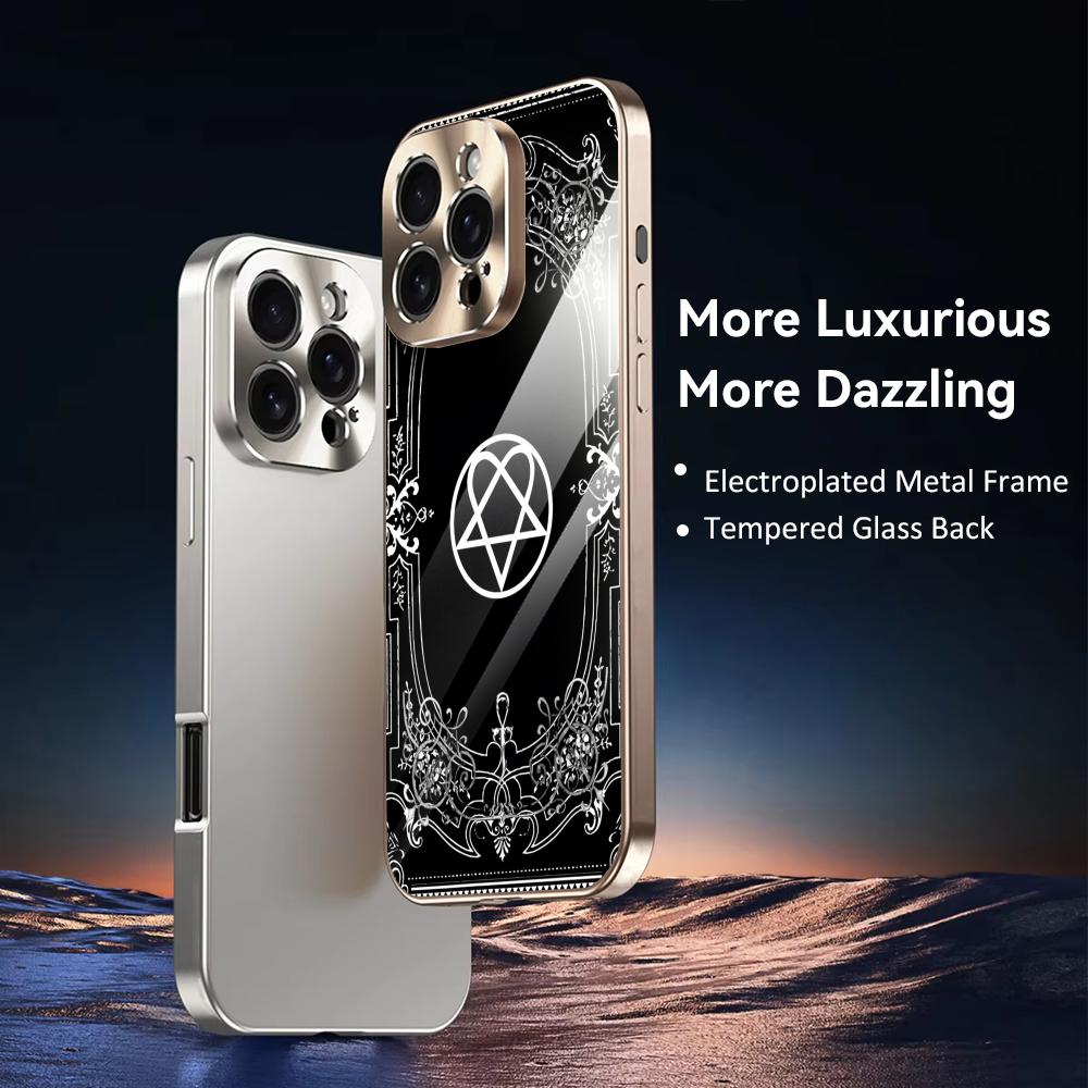 ROCK Band H-HIM Phone Case For - Phone Cases Metal review and price
