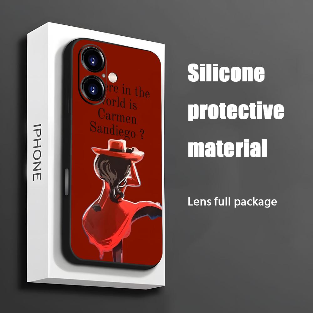Hot Carmen Sandiego Cartoon Ph - Phone Cases Mous review and price