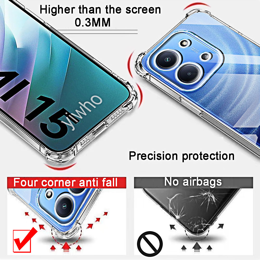 Transparent Case for Redmi 15C - Phone Cases Europe review and price