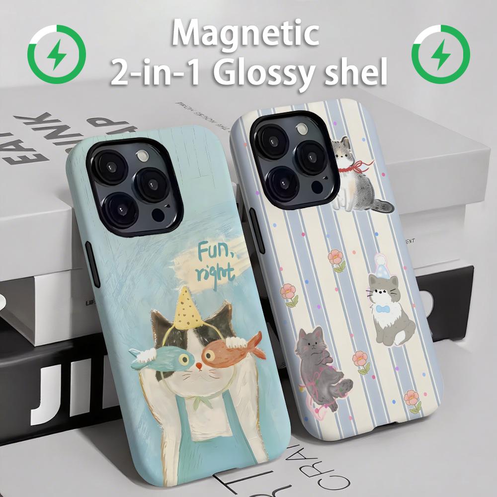 Cute cats and dogs  Phone Case - Phone Cases Cute Iphone 13 review and price