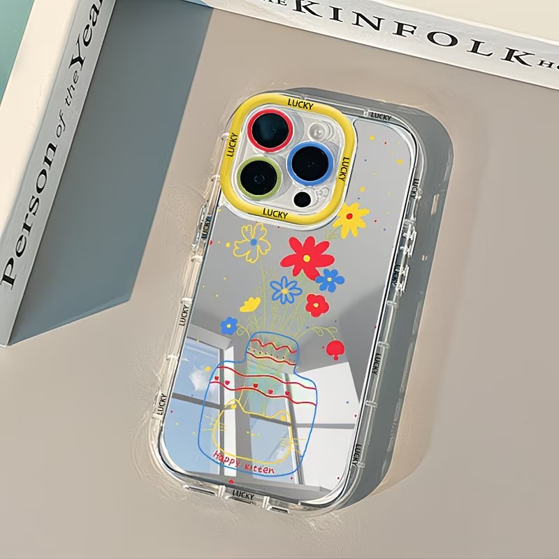 Summer Daisy Cat Vase Design M - Phone Cases Mous review and price
