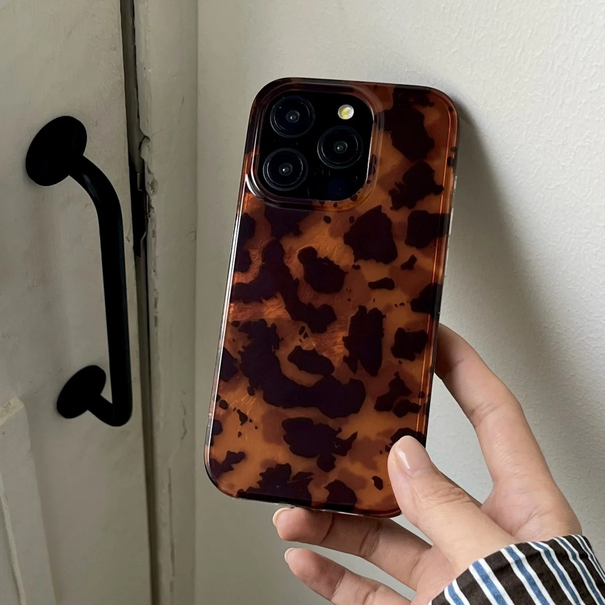 Retro Amber Texture Laser Phon - Phone Cases Mous review and price