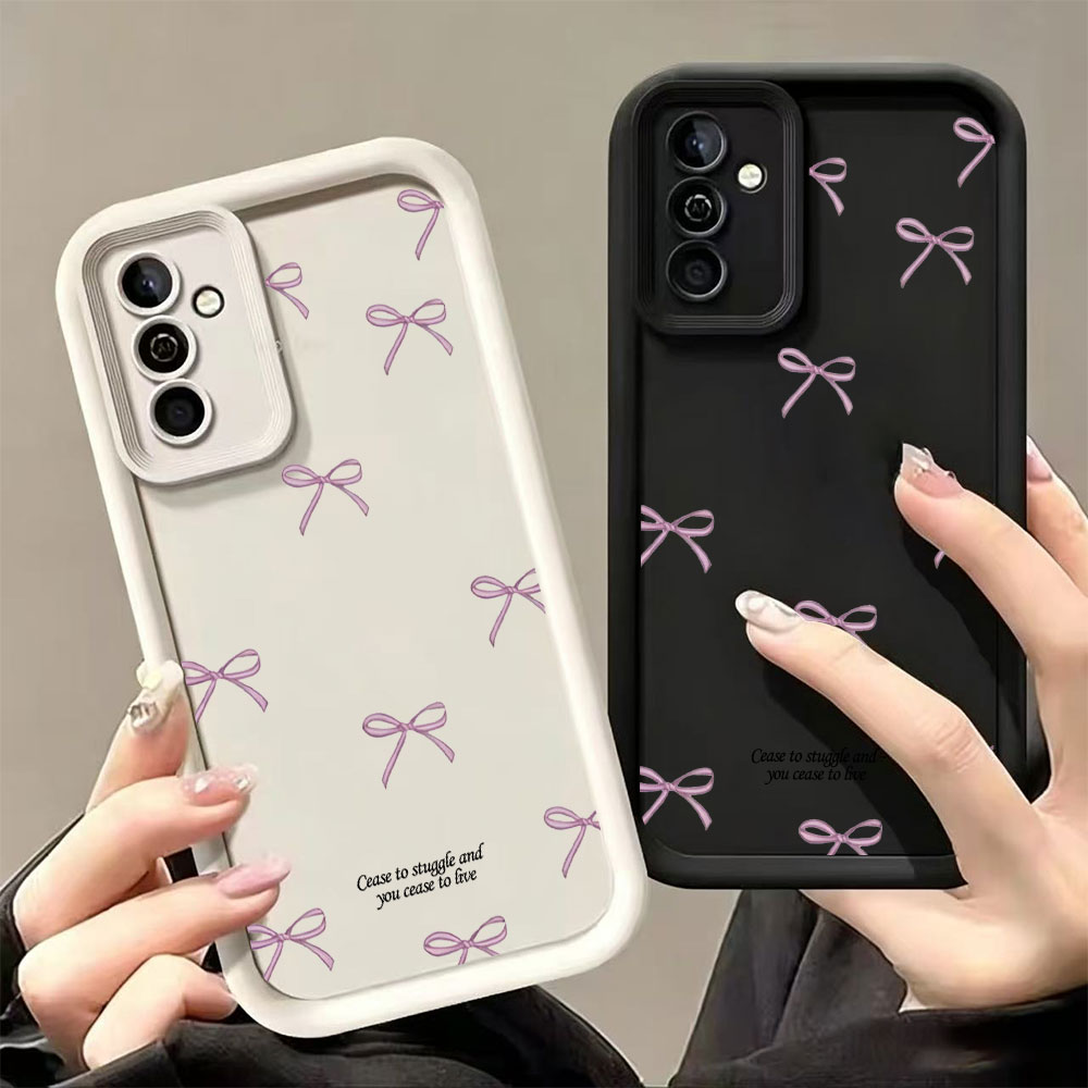 Pink Bow Print Soft TPU Phone  - Phone Cases Galaxy S26 Ultra review and price