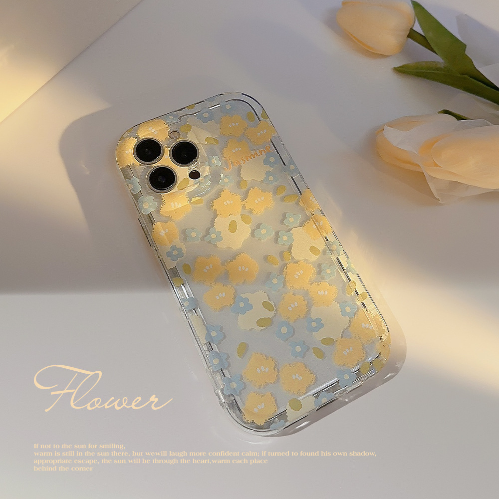 Cute Cartoon Bunny Flower Tran - Phone Cases Cute Iphone 13 review and price