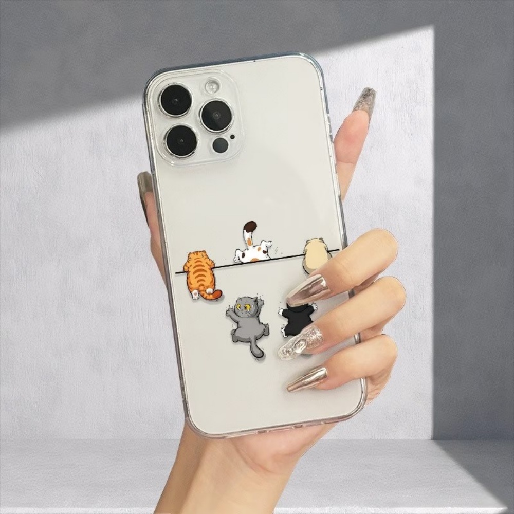 Five Cute Cat Pattern Phone Ca - Phone Cases Cute Iphone 13 review and price