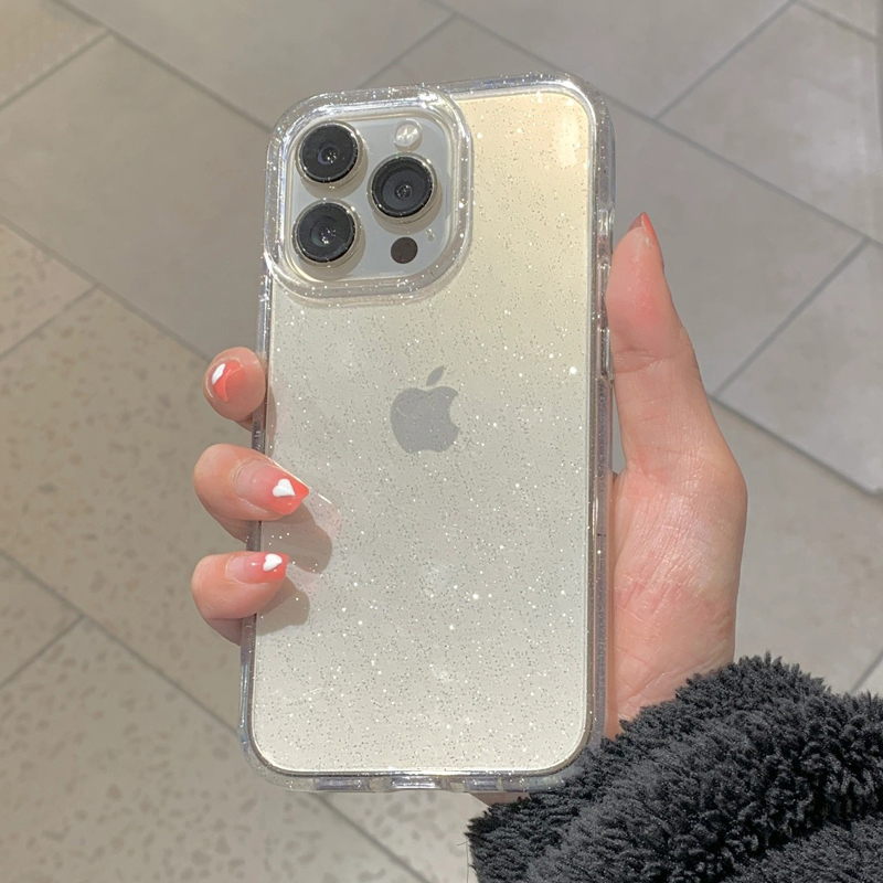 Transparent Simple Glitter Pho - Phone Cases Mous review and price