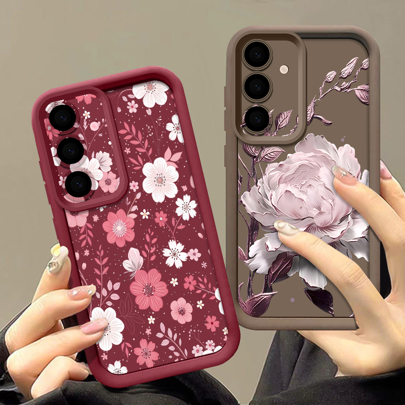 Colorful Flowers Pattern Case  - Phone Cases A14 Samsung review and price