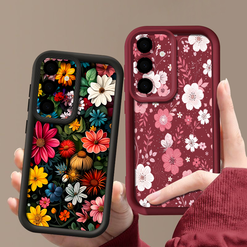 Colorful Flowers Pattern Case  - Phone Cases A14 Samsung review and price