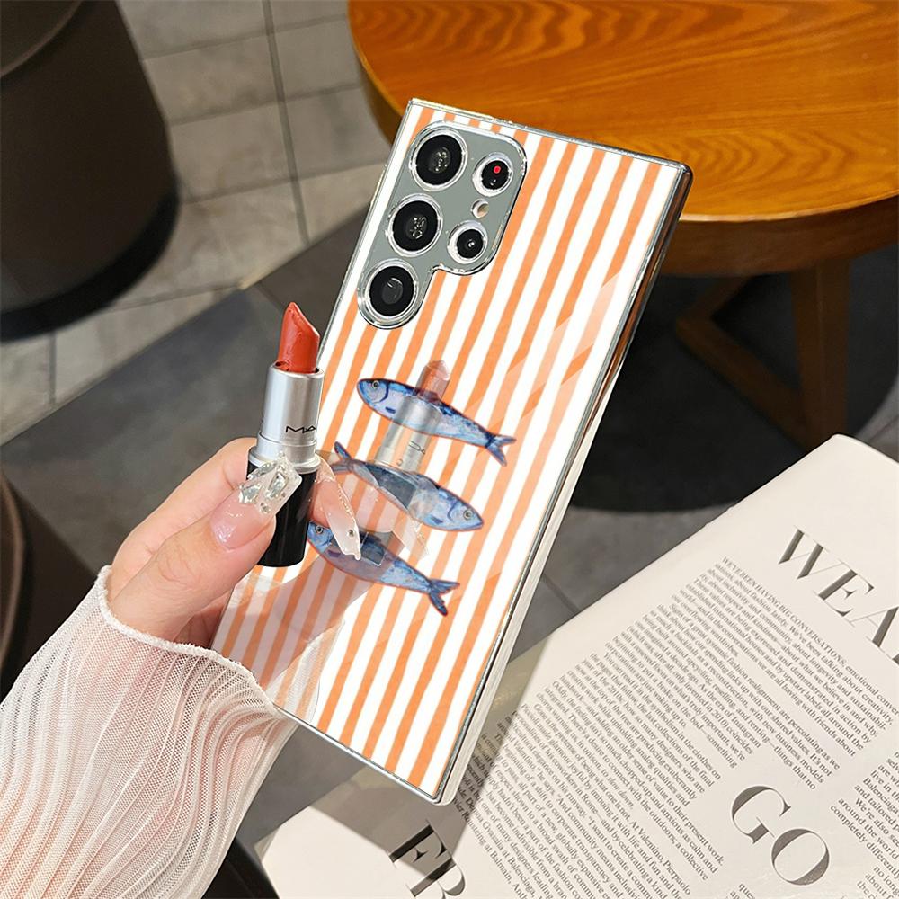 Ocean Life Striped Phone Case  - Phone Cases Metal review and price
