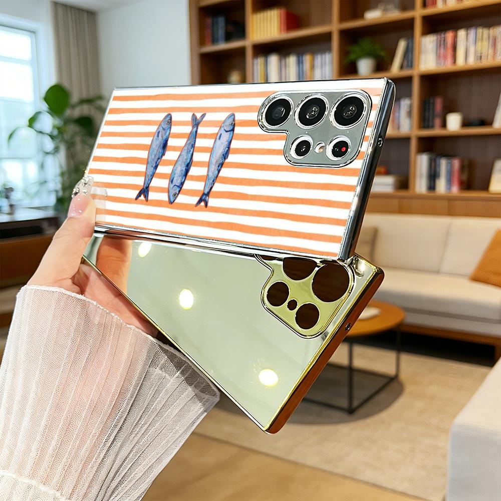 Ocean Life Striped Phone Case  - Phone Cases Metal review and price