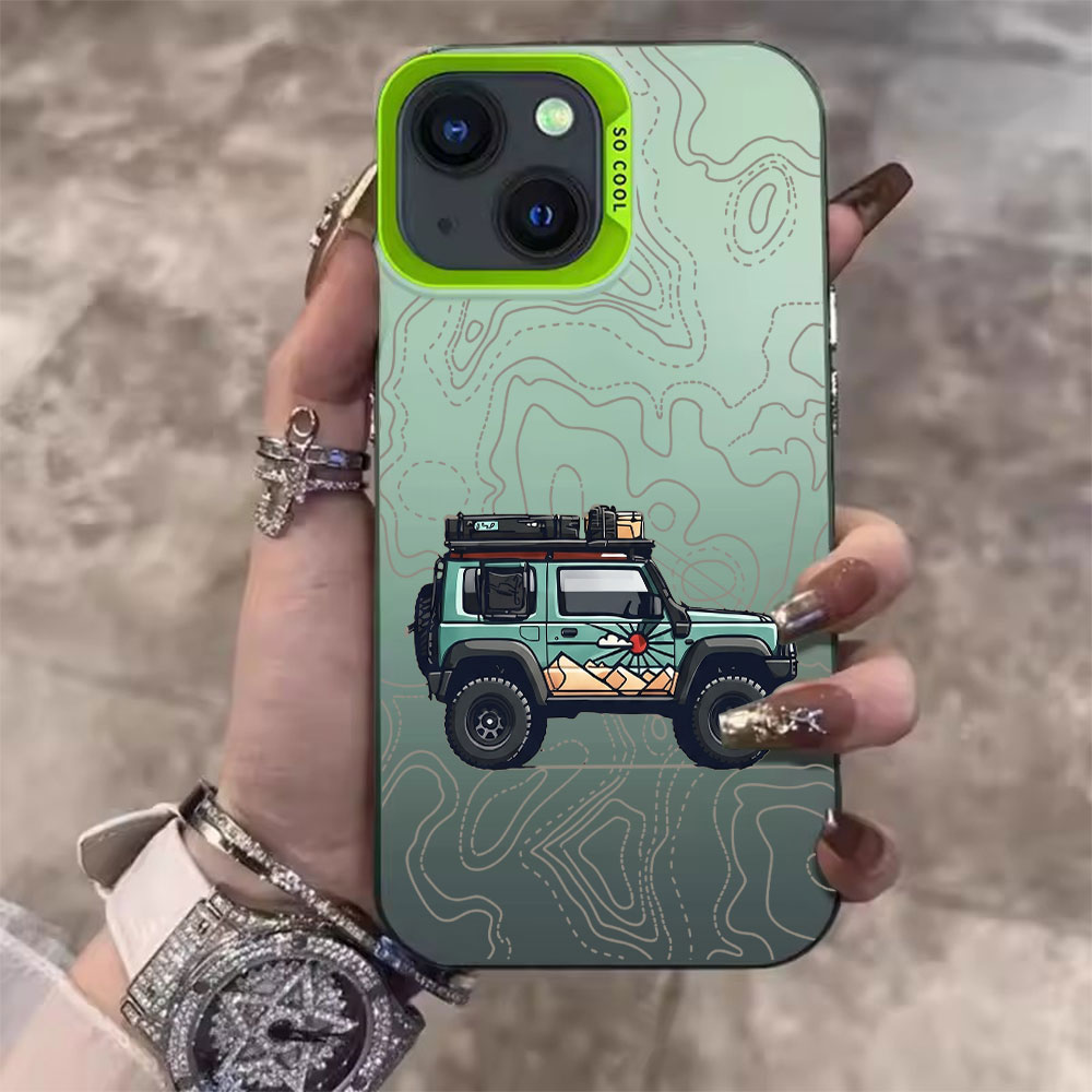 Simple Car Pattern Phone Case  - Phone Cases Mous review and price