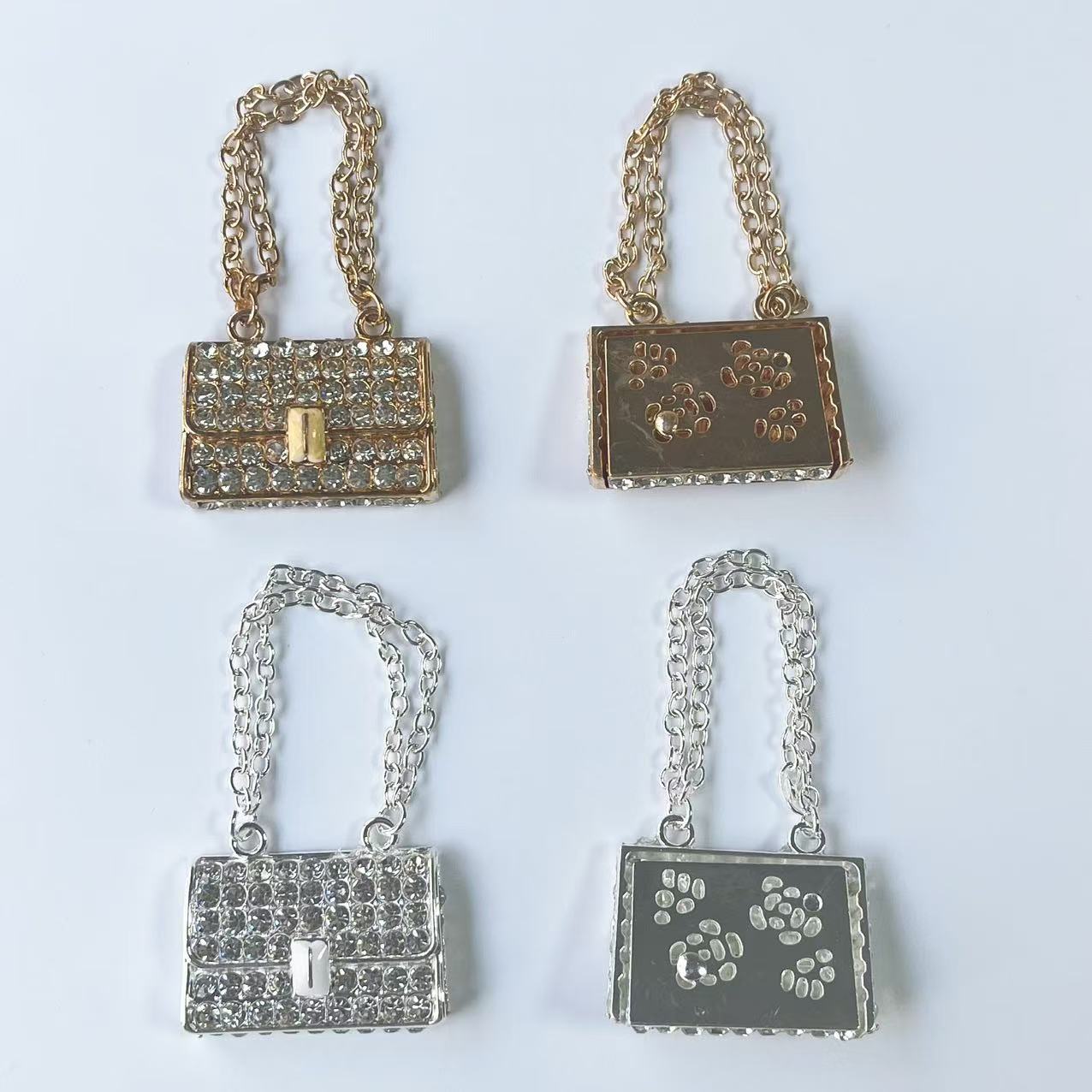 4Pcs Chic Mini Rhinestone Hand - Phone Cases Europe review and price