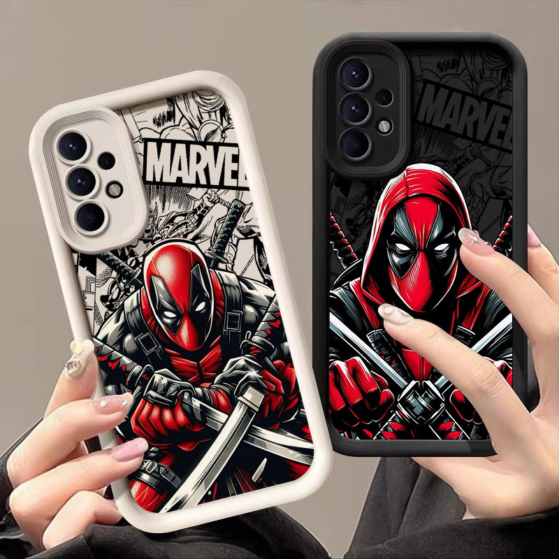 Swordsman Deadpool Marvel Case - Phone Cases A14 Samsung review and price