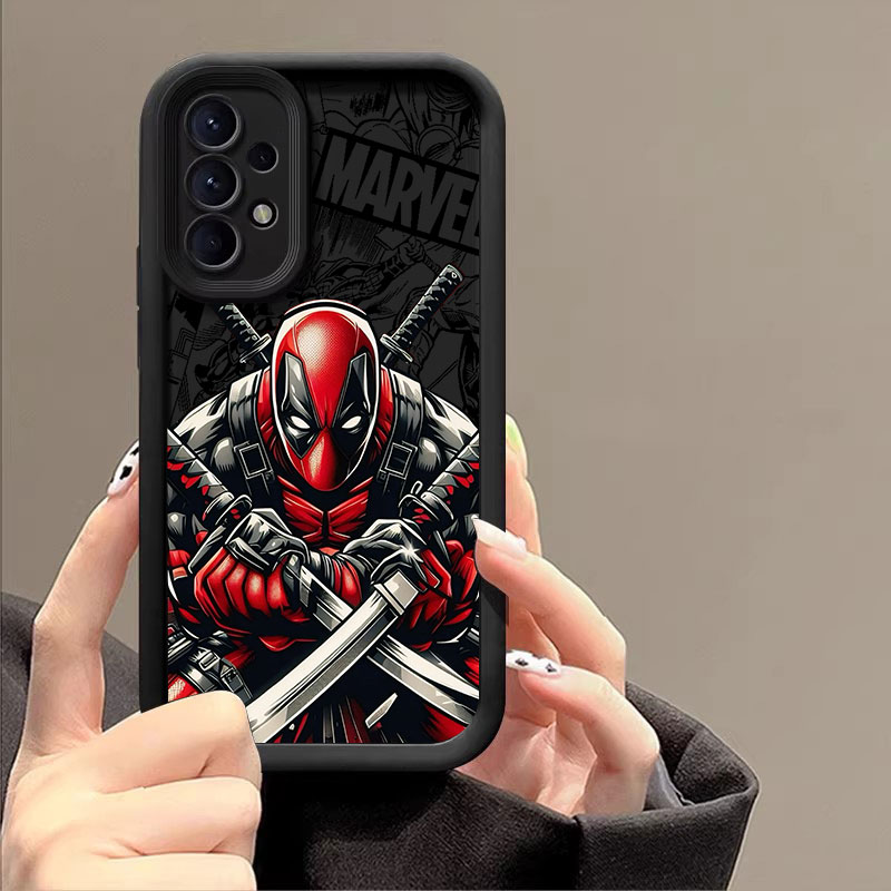Swordsman Deadpool Marvel Case - Phone Cases A14 Samsung review and price