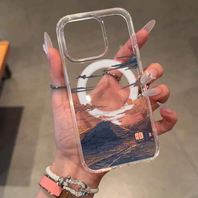 Sunset Pattern Fashion Phone C - Phone Cases Mous review and price