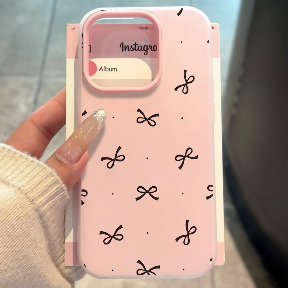 Cute Bow Polka Dot INS Phone C - Phone Cases Cute Iphone 13 review and price