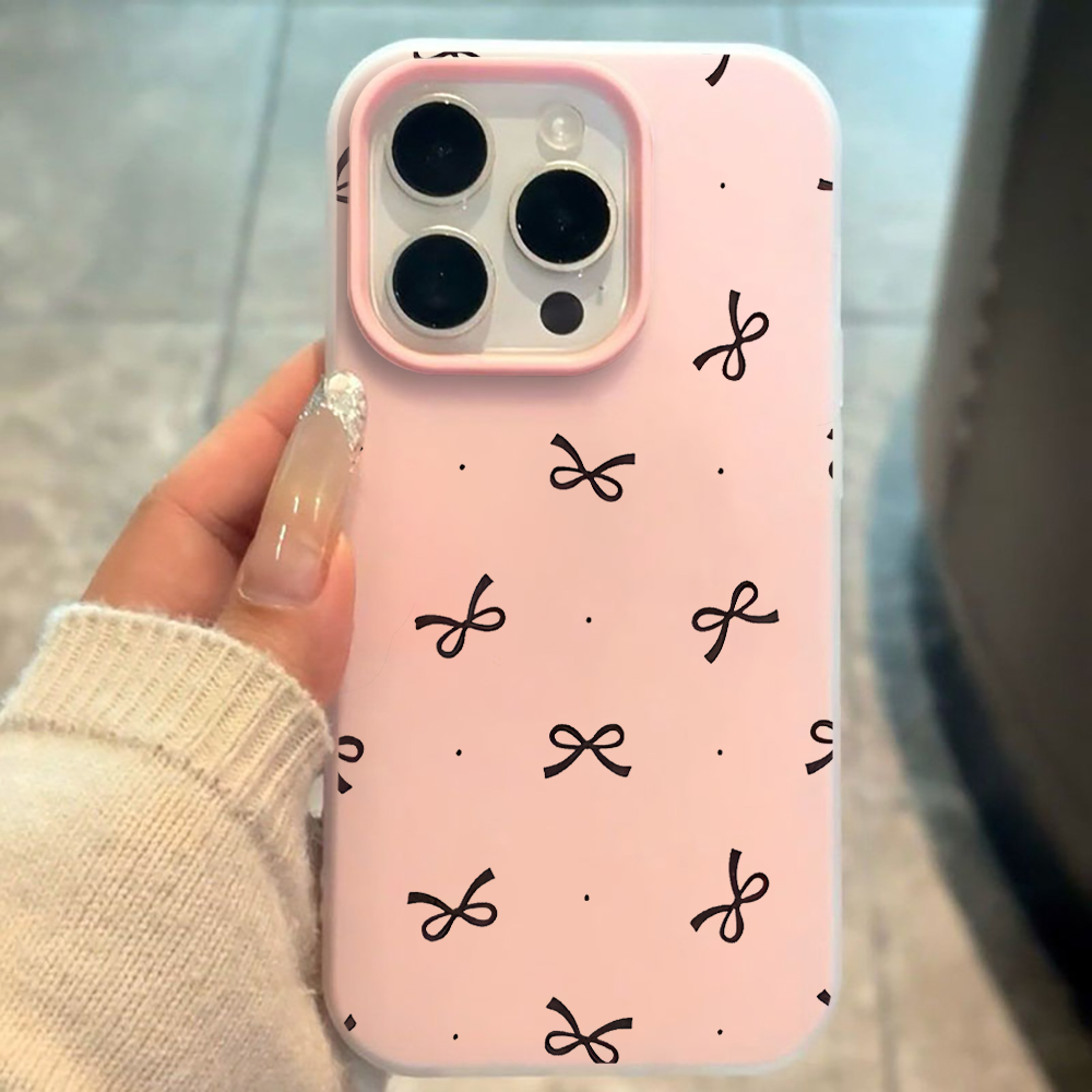 Cute Bow Polka Dot INS Phone C - Phone Cases Cute Iphone 13 review and price