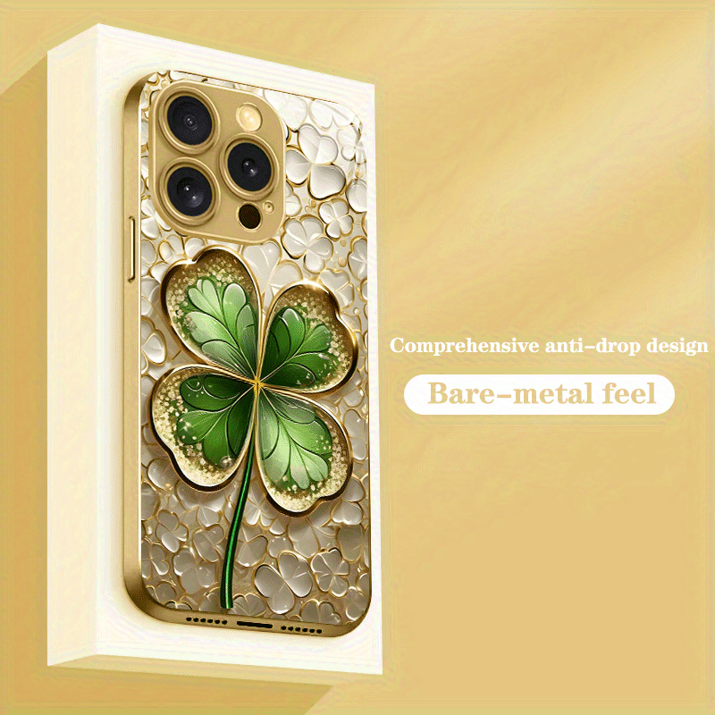 Golden and Green Color-Block F - Phone Cases Green review and price