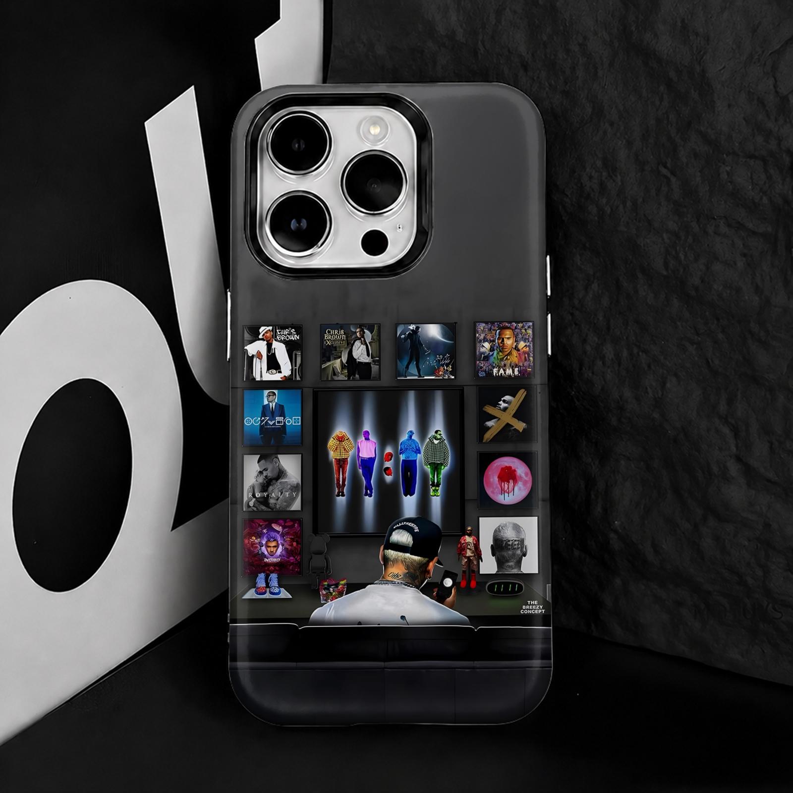 Rap C-Chris B-Brown Phone Case - Phone Cases Iphone 17 review and price