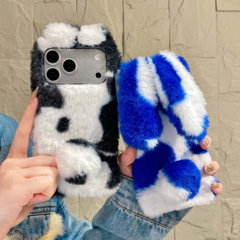 Cute Rabbit Design Fluffy Phon - Phone Cases Cute Iphone 13 review and price