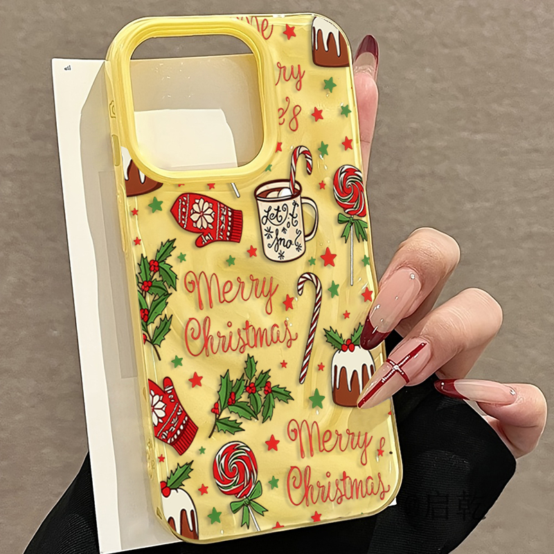 Cute Festive Christmas Pattern - Phone Cases Cute Iphone 13 review and price