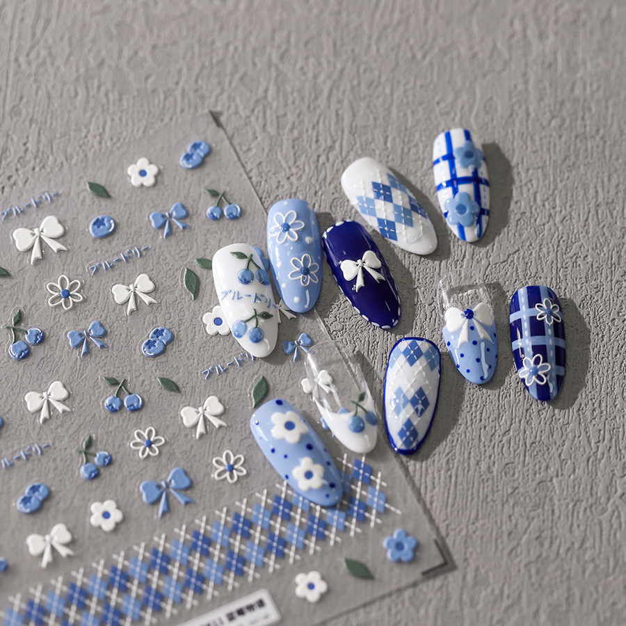 1Pc 3D Nail Art Stickers Littl - Phone Cases Europe review and price
